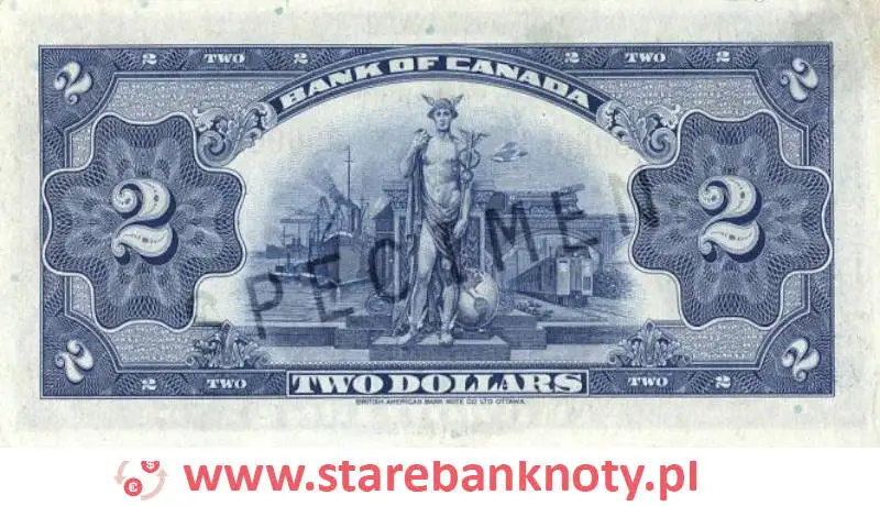 widok banknotu 